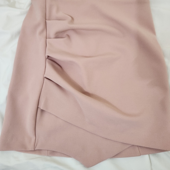 Zara Asymmetrical Blush Skirt - Picture 1 of 3